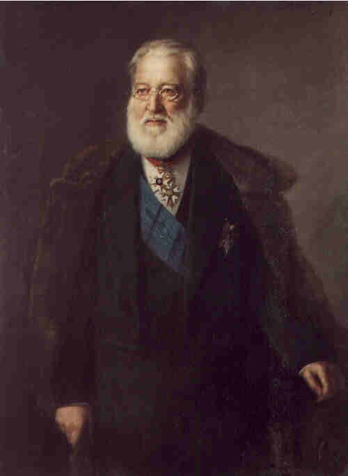 Bild von Friedrich von Steinbeis dem Architekten der Berufsschulen in Württemberg