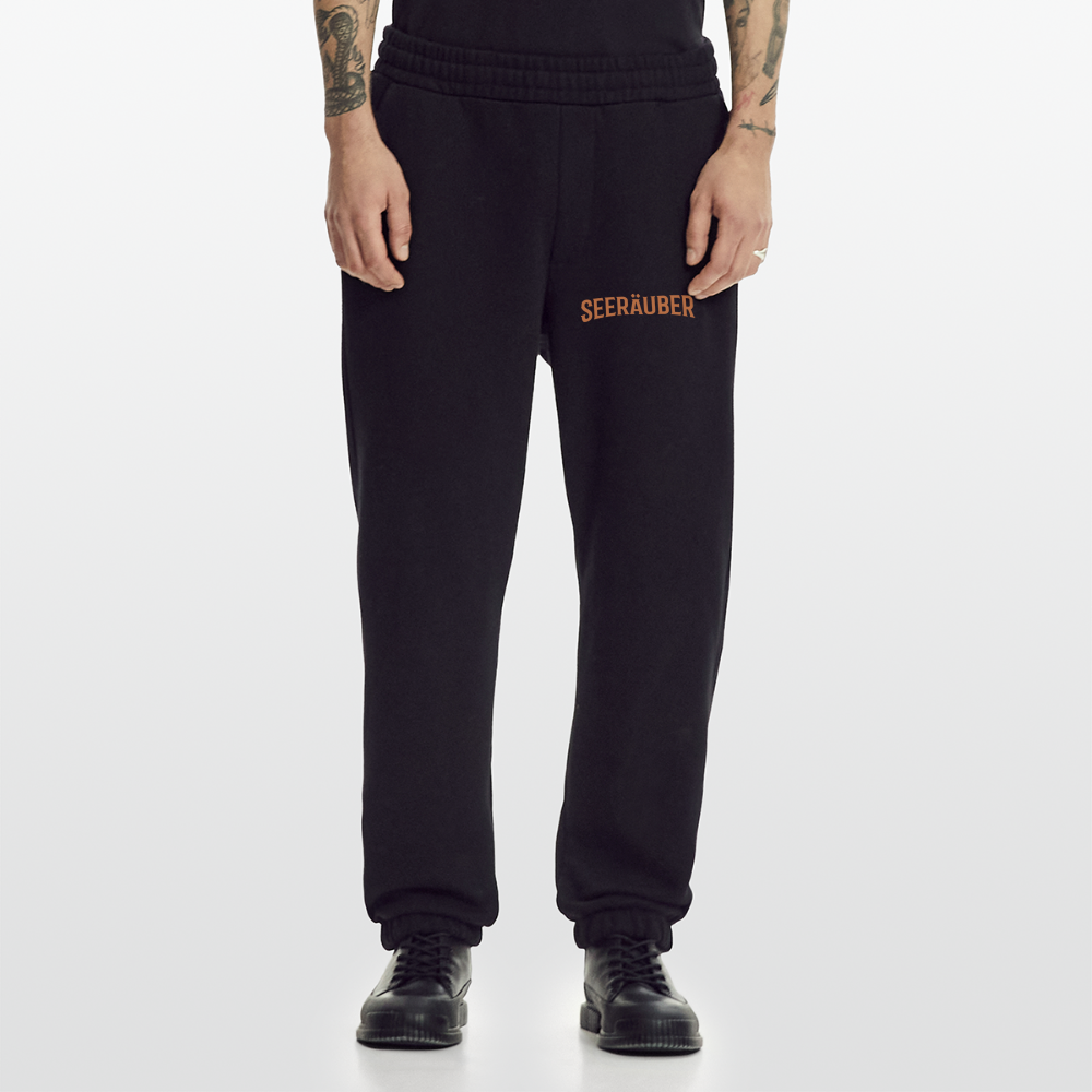 Heavyweight Organic Jogginghose Made in EU - SOLID BLACK