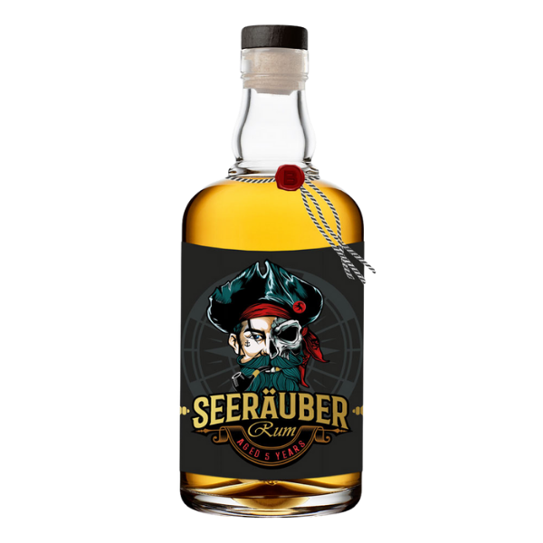Der Spiced Rum vom Seeräuber in der 500ml Flasche