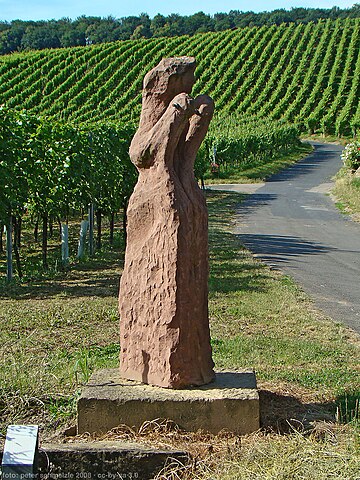 Skulpur der Schwarzen Hofmännin nach Klumpp - Bild von Wikipedia