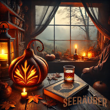 Allerheiligen, Allerseelen und Samhain, ein Bild in Erinnerung an die alten Traditionen