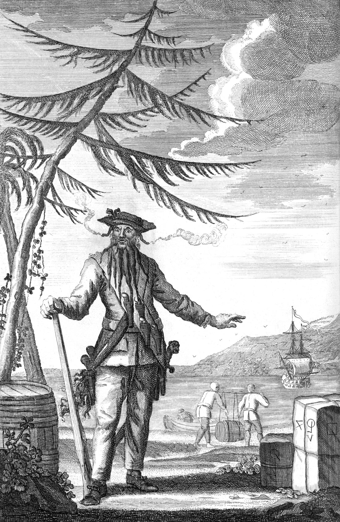 Der Legende nach: Blackbeard - Ein rebellischer Pirat mit einem furchterregenden Ruf