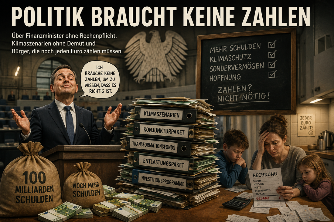 Politik ohne Zahlen: Wenn Bürger jeden Euro zählen müssen