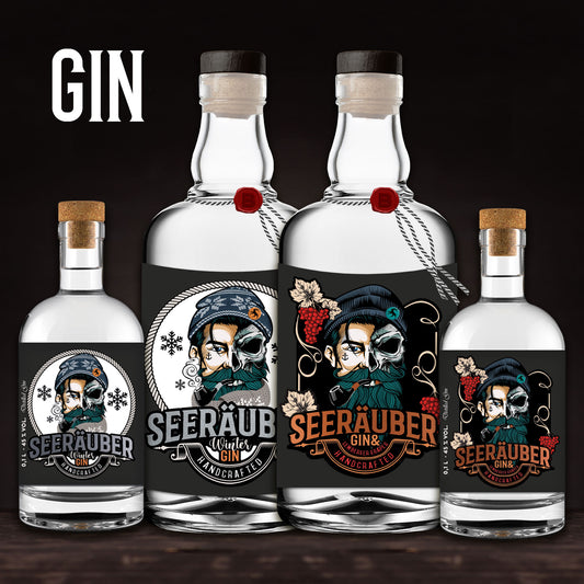 Gin aus aller Welt und der Seeräuber dazu.