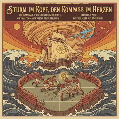 Das Bild zeigt meinen Sturm im Kopf zu verschiedenen aktuellen Themen