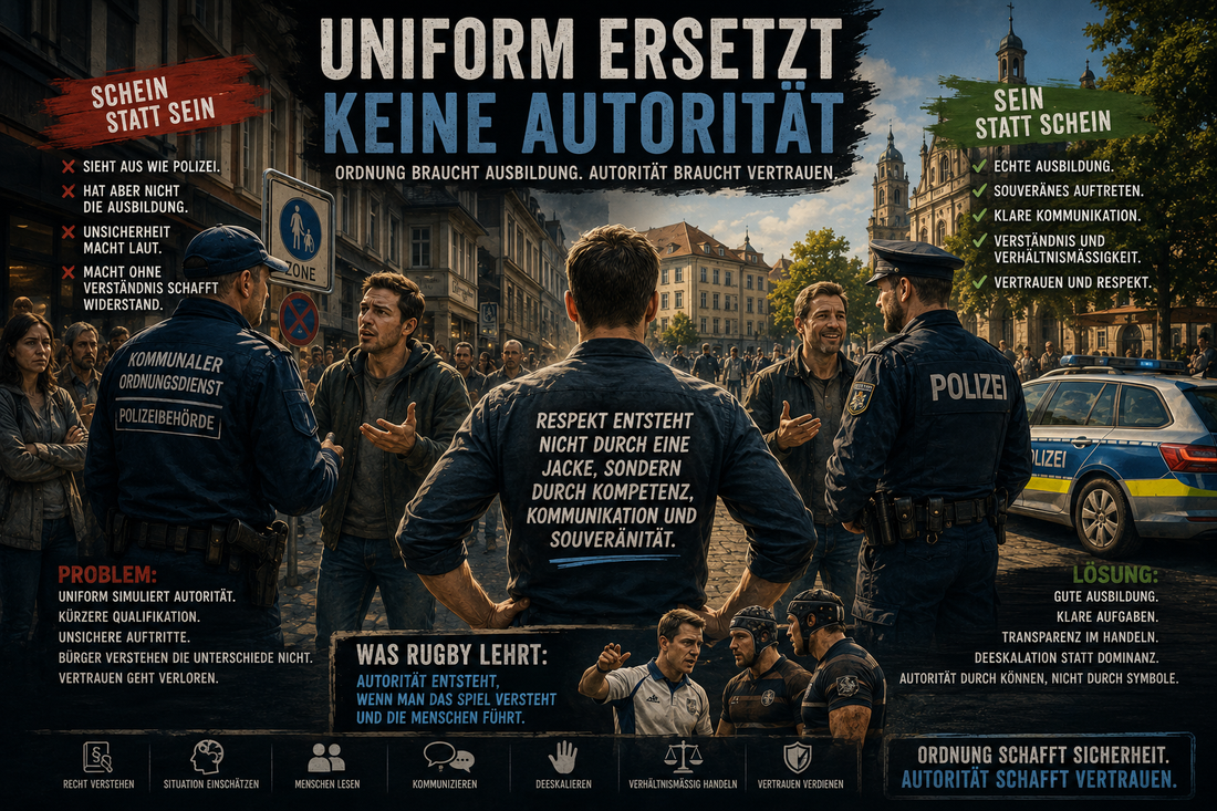 Uniform ersetzt keine Autorität: Warum kommunale Ordnungsdienste Vertrauen verspielen