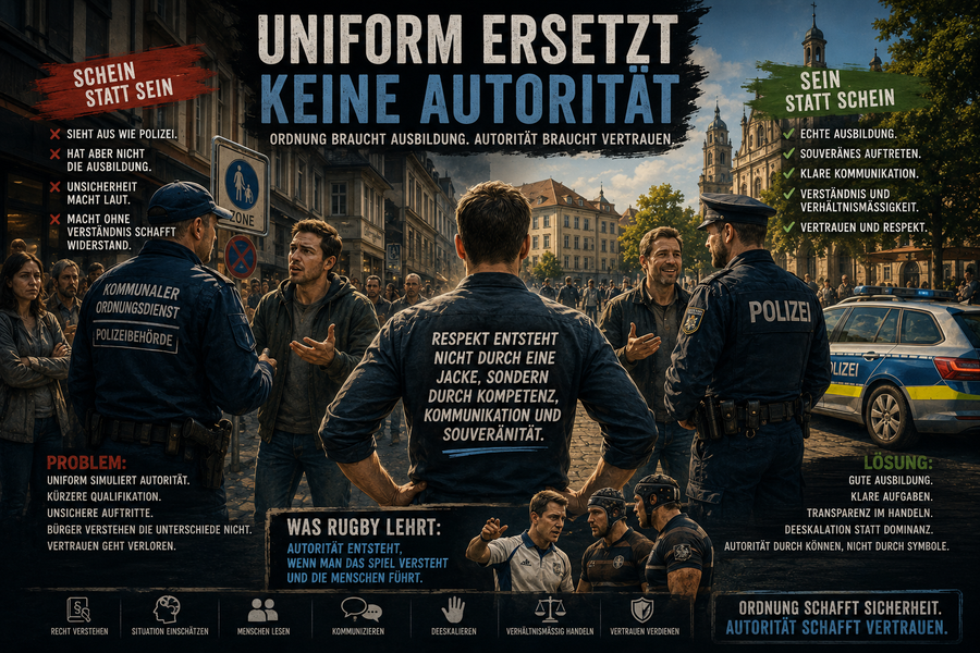 Uniform ersetzt keine Autorität: Warum kommunale Ordnungsdienste Vertrauen verspielen