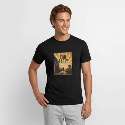 Männer T-Shirt - Schwarz