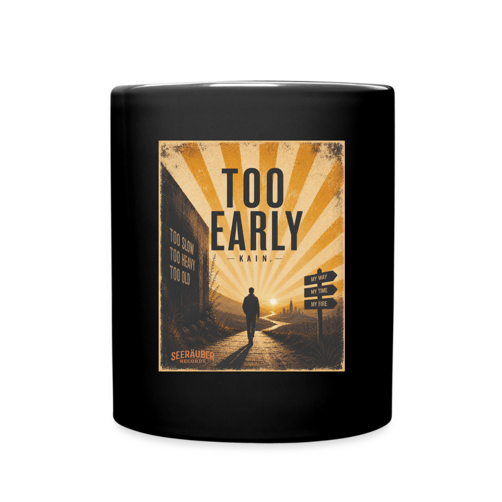 Tasse einfarbig - Schwarz