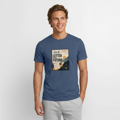 Männer T-Shirt - Dunkles Denimblau