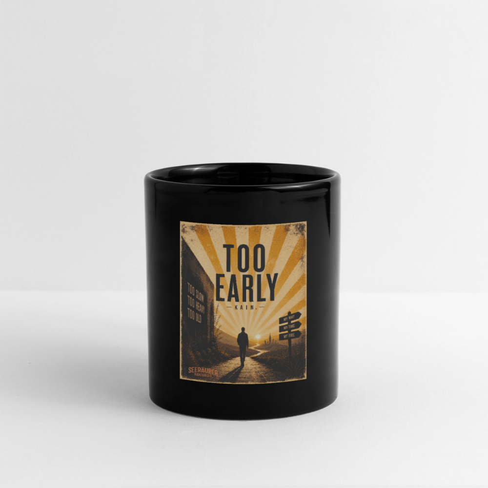 Tasse einfarbig - Schwarz
