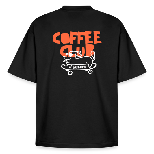 Boxy Heavyweight Unisex Organic T-Shirt von Stanley/Stella - Schwarz