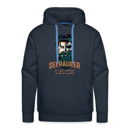 Hoodie für echte Seeräuber | Im Kopf rebellisch, im Herzen gesellig - Navy