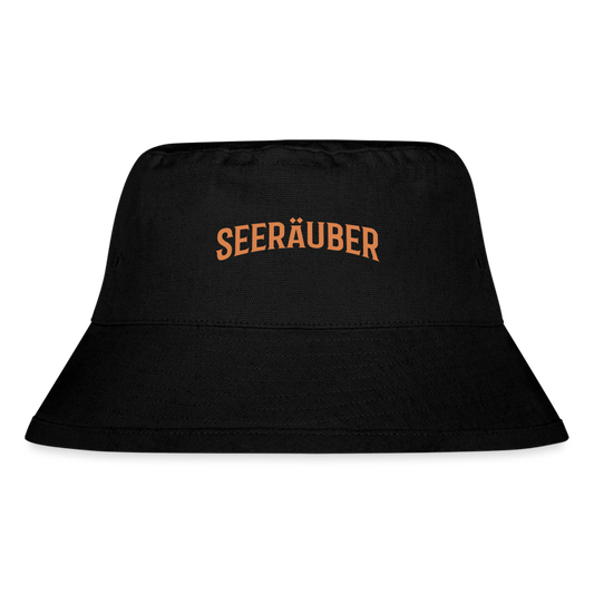 Stanley/Stella recycelter Bucket Hat - Schwarz