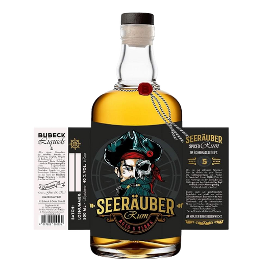 Der Seeräuber Spiced Rum in der 500ml Flasche.