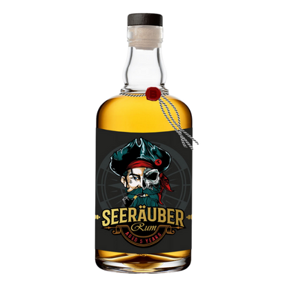 Der Spiced Rum vom Seeräuber in der 500ml Flasche